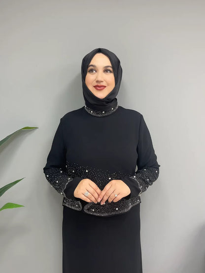 Taş İşlemeli 3021 Abiye