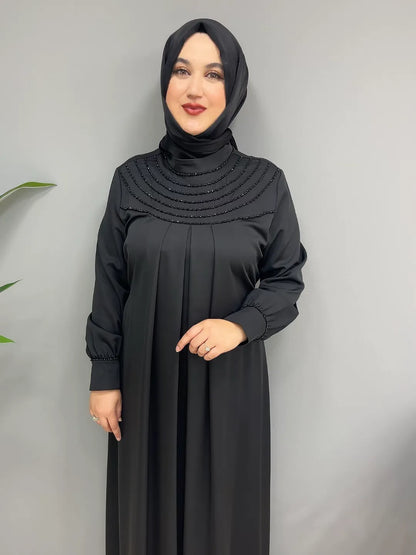 Boncuk İşlemeli 8067 Abiye