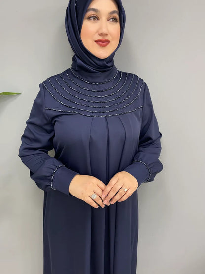 Boncuk İşlemeli 8067 Abiye