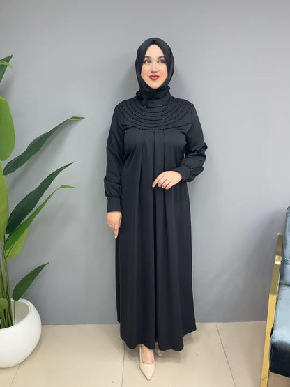 Boncuk İşlemeli 8067 Abiye