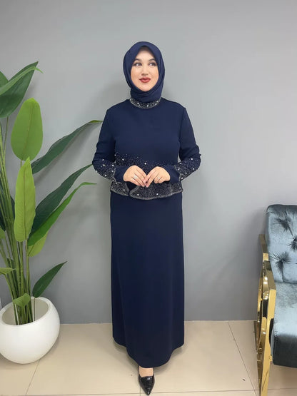 Taş İşlemeli 3021 Abiye