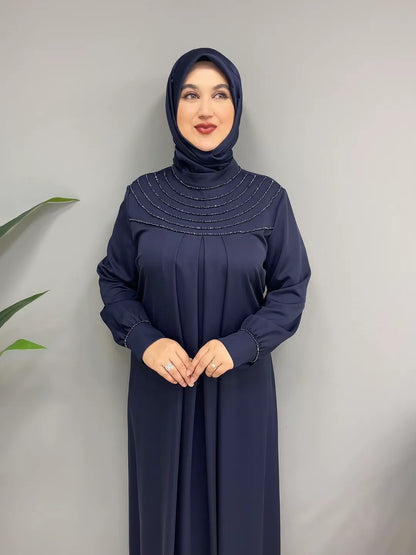 Boncuk İşlemeli 8067 Abiye