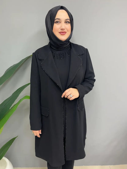 Boncuk Detaylı 2201 Üçlü Takım