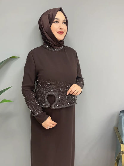 Taş İşlemeli 3021 Abiye