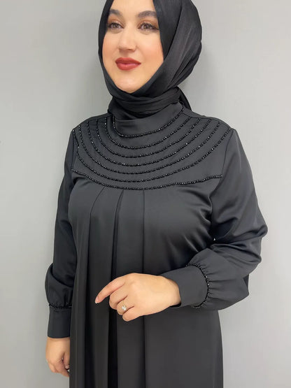 Boncuk İşlemeli 8067 Abiye