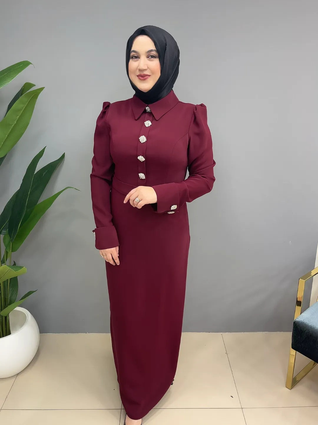 17009 Abiye Elbise