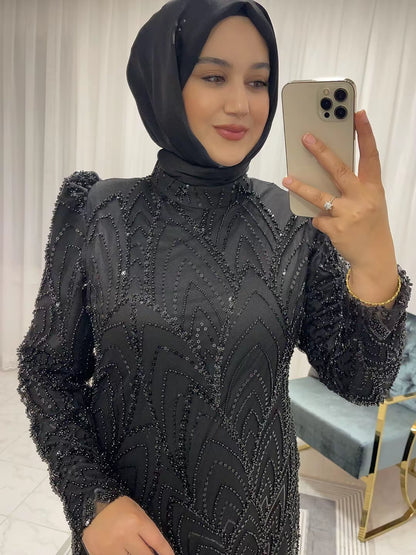 1115 Taşlı Abiye
